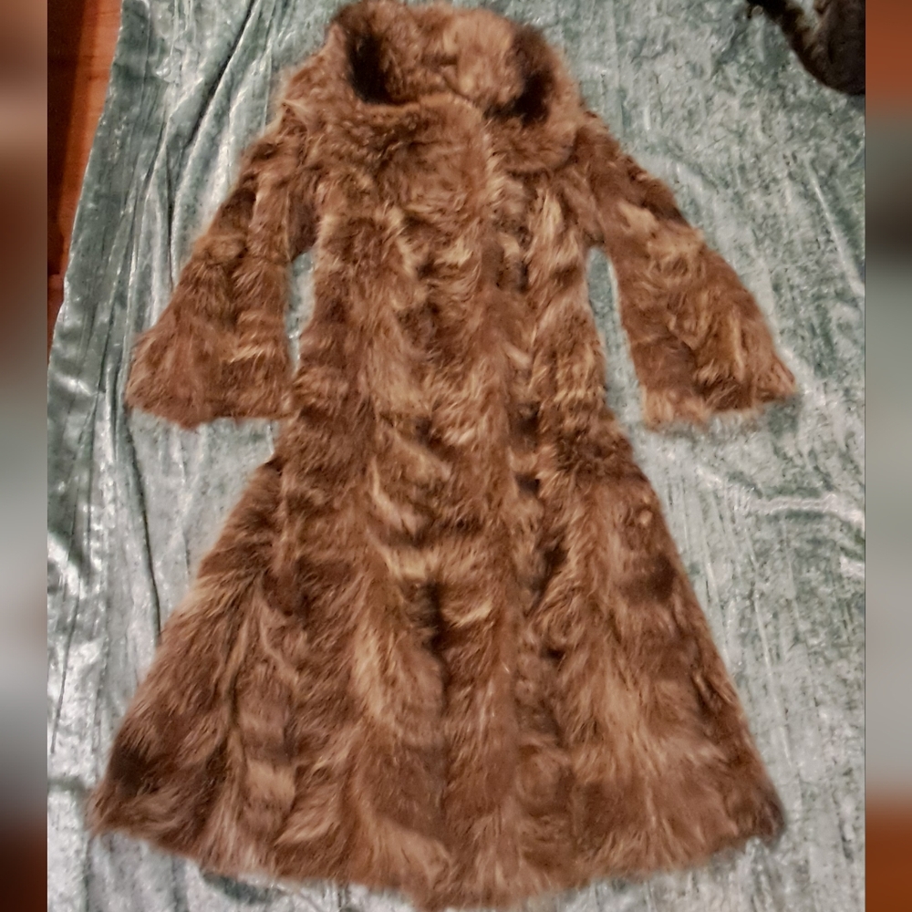 Vintage Raccon Coat